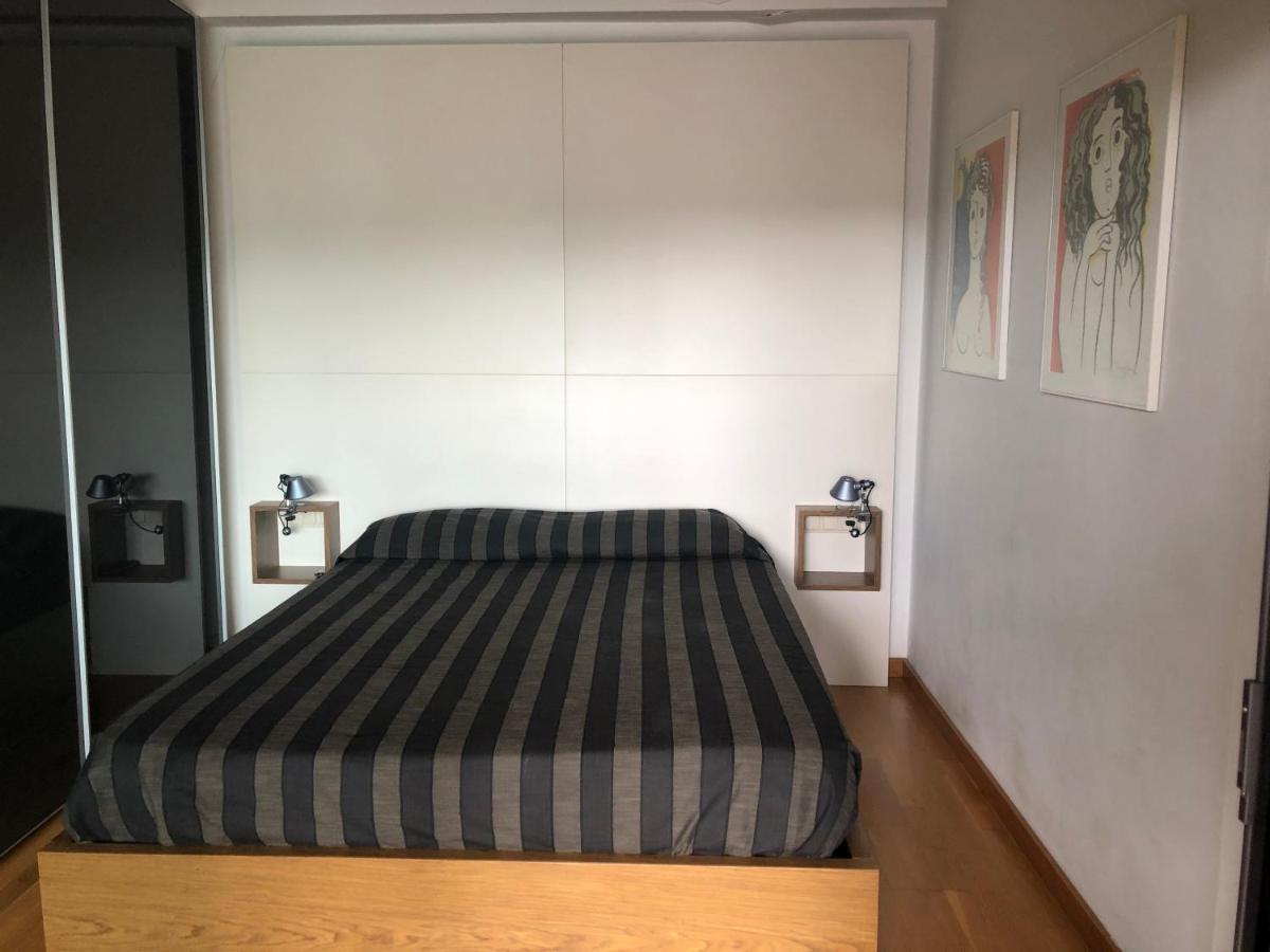 Atico De Diseno Con Terraza En El Centro De Olot Apartment Luaran gambar
