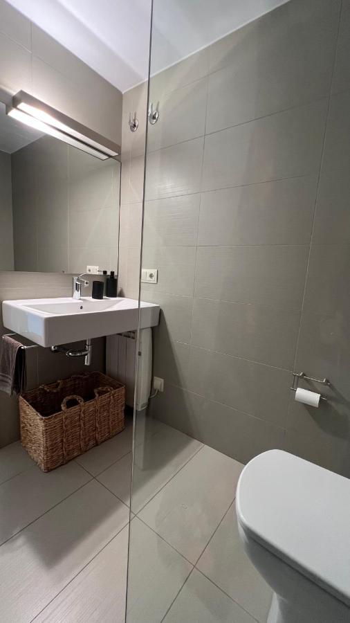 Atico De Diseno Con Terraza En El Centro De Olot Apartment Luaran gambar